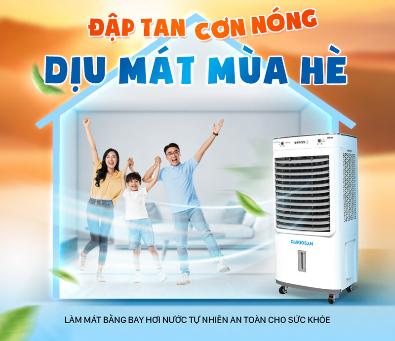 Máy làm mát không khí Daikiosan DM109 - Hàng chính hãng