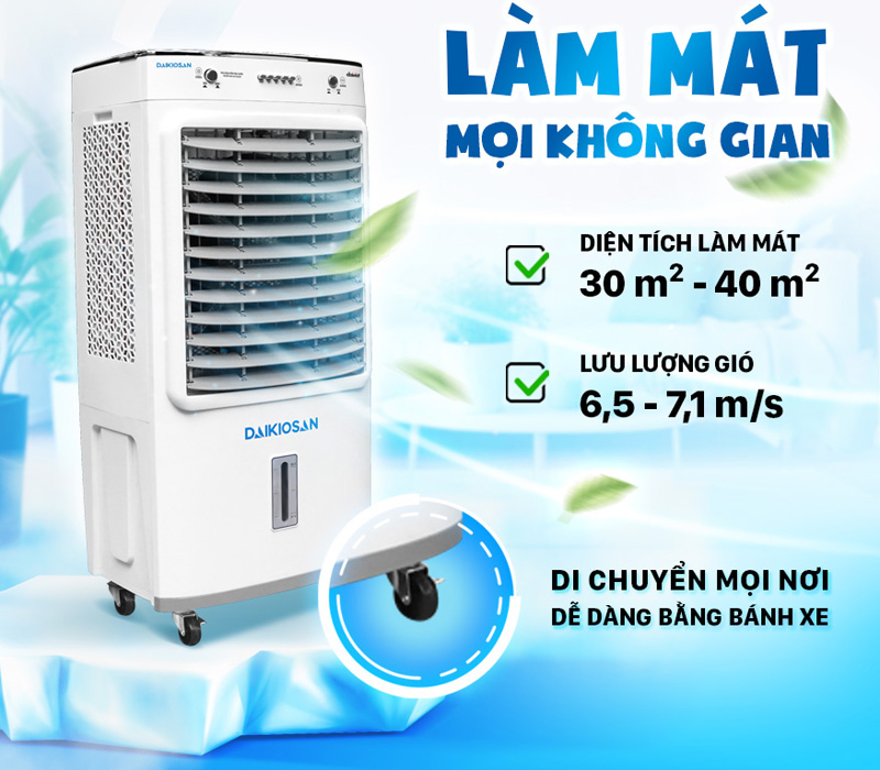 Máy làm mát không khí Daikiosan DM109 - Hàng chính hãng