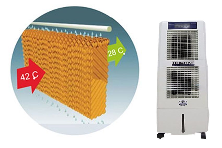 Máy làm mát di động Hasaki HSN 45 - Hàng chính hãng