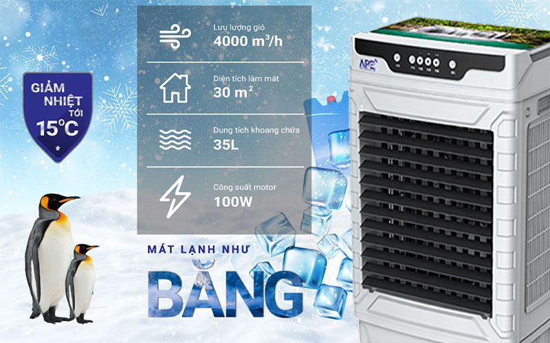 Máy làm mát không khí APE AP4001 - Hàng chính hãng