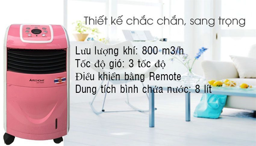Máy làm mát không khí Apechome MIK-08EX - Hàng chính hãng