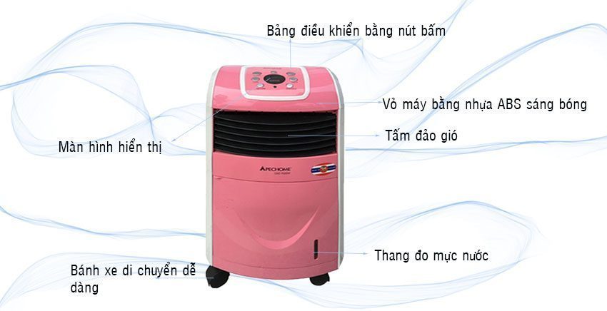 Máy làm mát không khí Apechome MIK-08EX - Hàng chính hãng