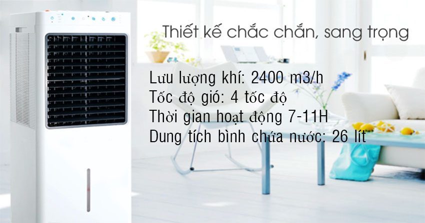 Máy làm mát không khí Apechome MIK-28EX - Hàng chính hãng