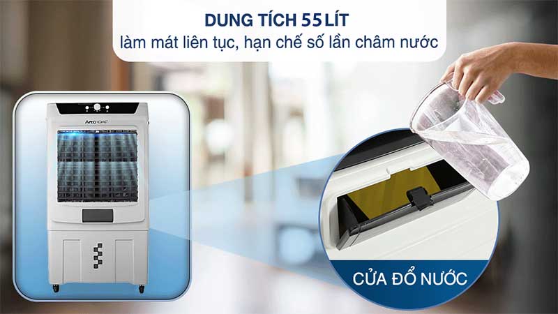 Máy làm mát không khí Apechome MIK-6500BX - Hàng chính hãng