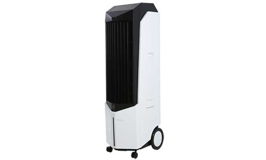 Máy làm mát không khí Boss S106 có bánh xe giúp dễ dàng di chuyển
