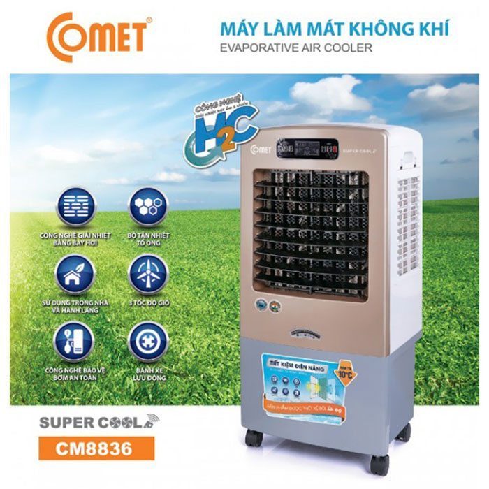 Máy làm mát không khí Comet CM8836 - Hàng chính hãng