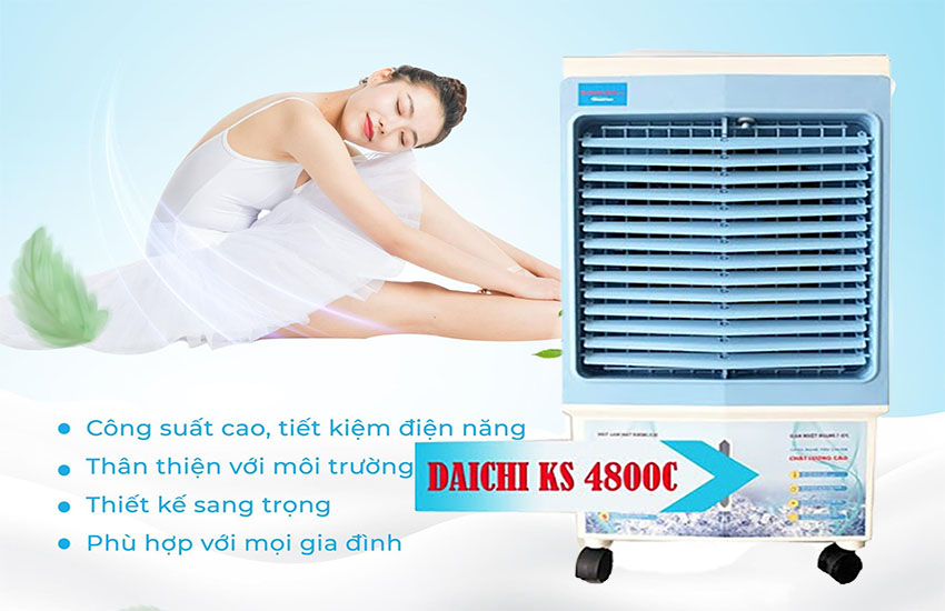 Máy làm mát không khí Daichi KS-4800C - Hàng chính hãng