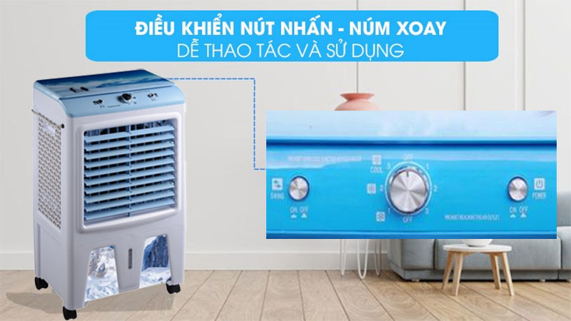 Máy làm mát không khí Daichipro DCP-5000K - Hàng chính hãng