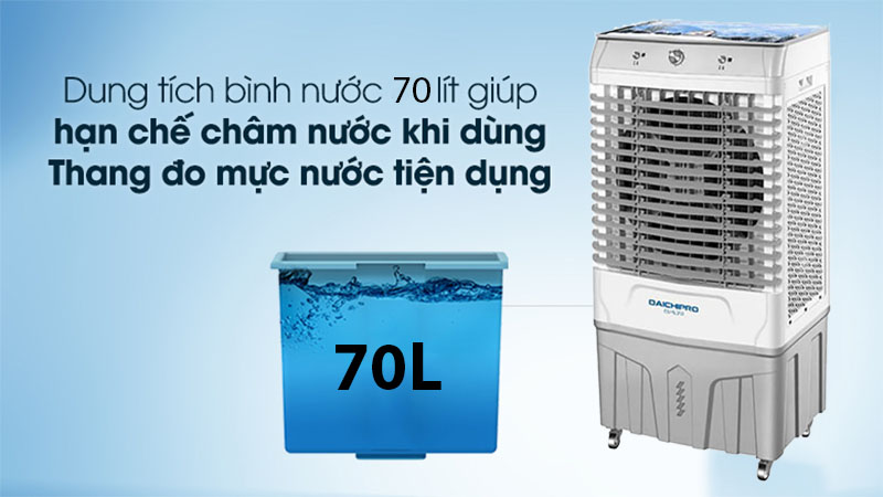Máy làm mát không khí Daichipro DCP-U9000A - Hàng chính hãng