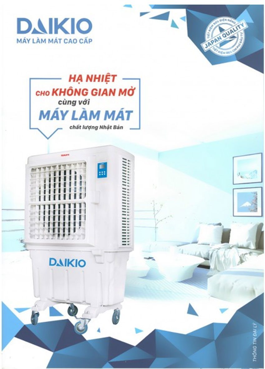 Máy làm mát không khí Daikio DKA-07000A - Hàng chính hãng