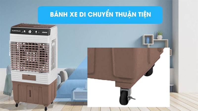 Bánh xe của Máy làm mát không khí Daikiosan DM101