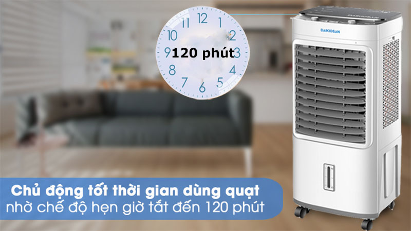 Chức năng hẹn giờ của Máy làm mát không khí Daikiosan DM102