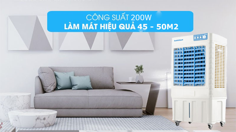 Công suất của Máy làm mát không khí Daikiosan DM107