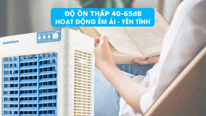 Độ ồn của Máy làm mát không khí Daikiosan DM107