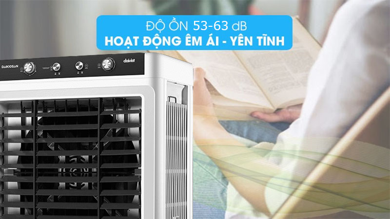 Độ ồn của Máy làm mát không khí Daikiosan DM203
