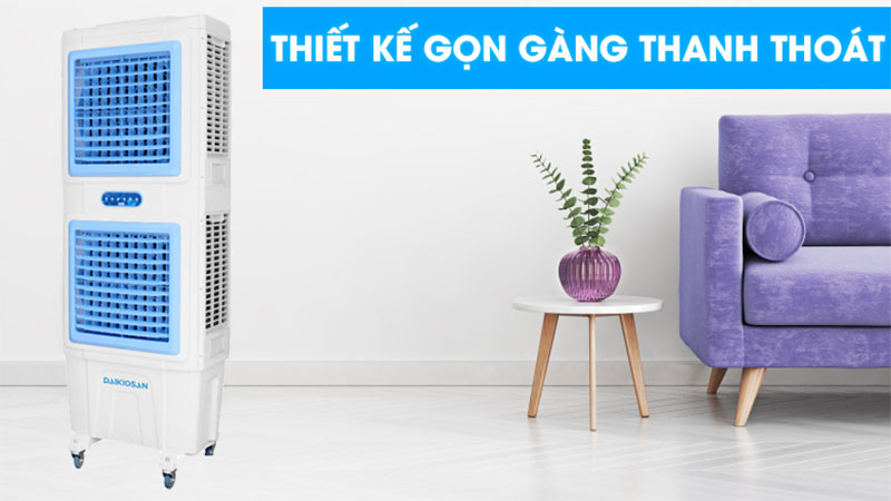 Thiết kế của Máy làm mát không khí Daikiosan DM206
