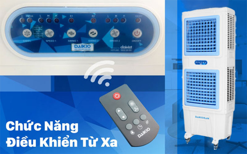 Điều khiển của Máy làm mát không khí Daikiosan DM206