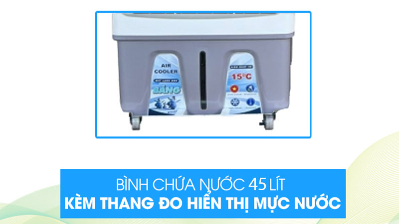 Dung tích thùng nước của Máy làm mát không khí Hakari HK-45T