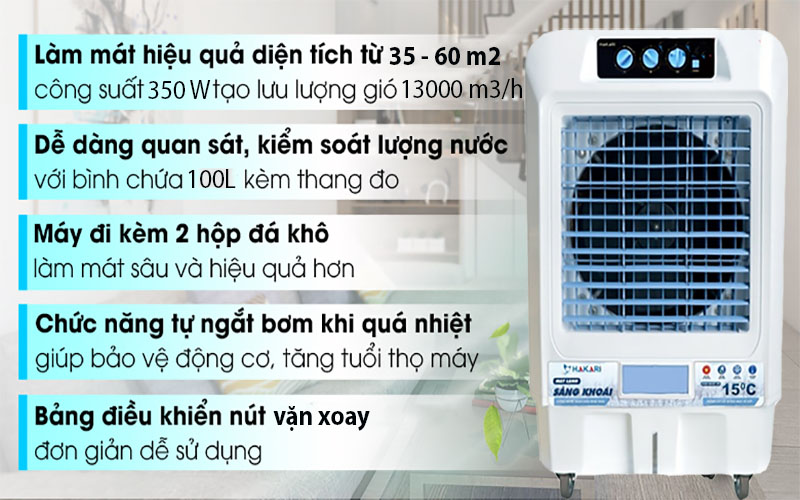 Máy làm mát không khí Hakari HK-90 - Hàng chính hãng
