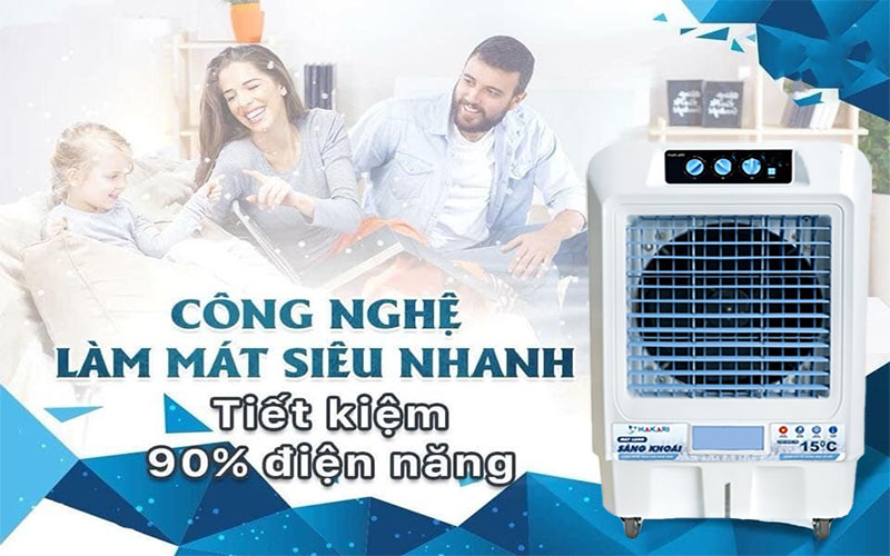 Máy làm mát không khí Hakari HK-90 - Hàng chính hãng