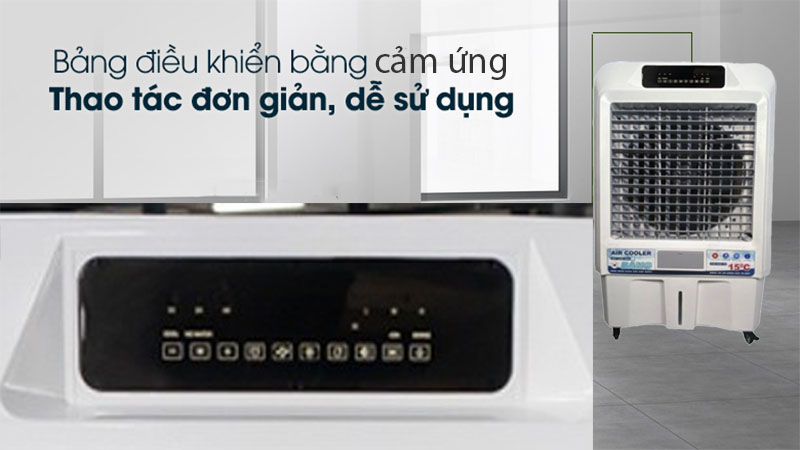 Bảng điều khiển của Máy làm mát không khí công nghiệp Hakari HK-90