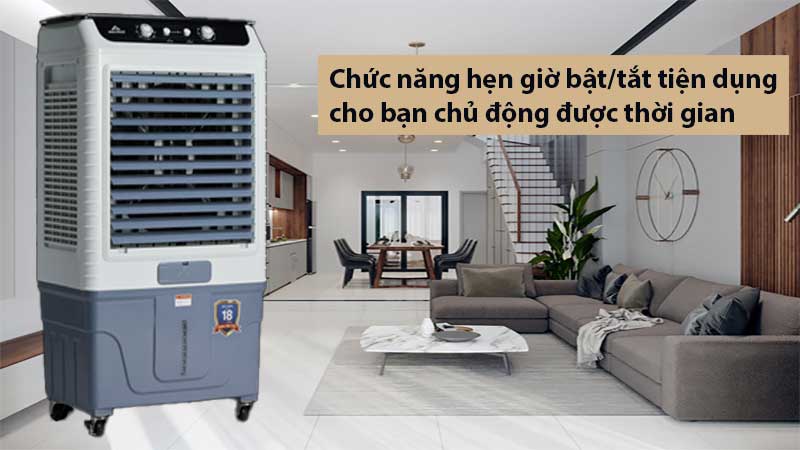 Chức năng hẹn giờ của Máy làm mát không khí Hòa Phát HPCF1-061/062
