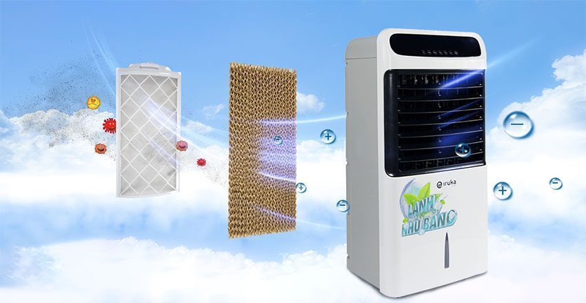 Máy làm mát không khí Iruka I-81 - Hàng chính hãng