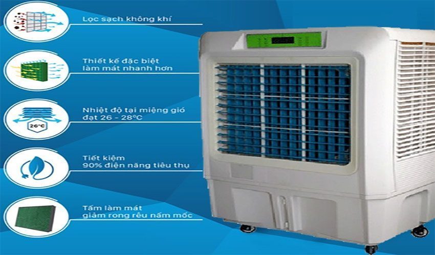 Máy làm mát không khí Kachi KC-78B - Hàng chính hãng