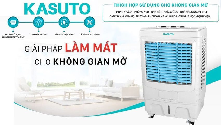 Máy làm mát không khí Kasuto KSA-05000A - Hàng chính hãng