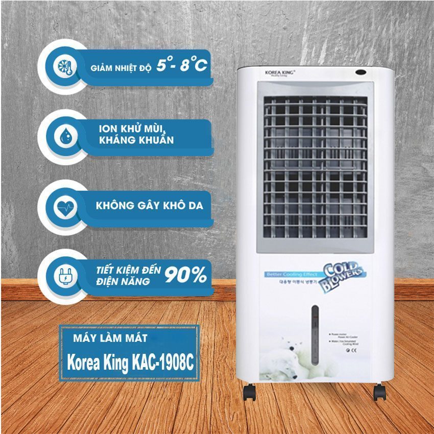 Máy làm mát không khí Korea King KAC-1908C - Hàng chính hãng