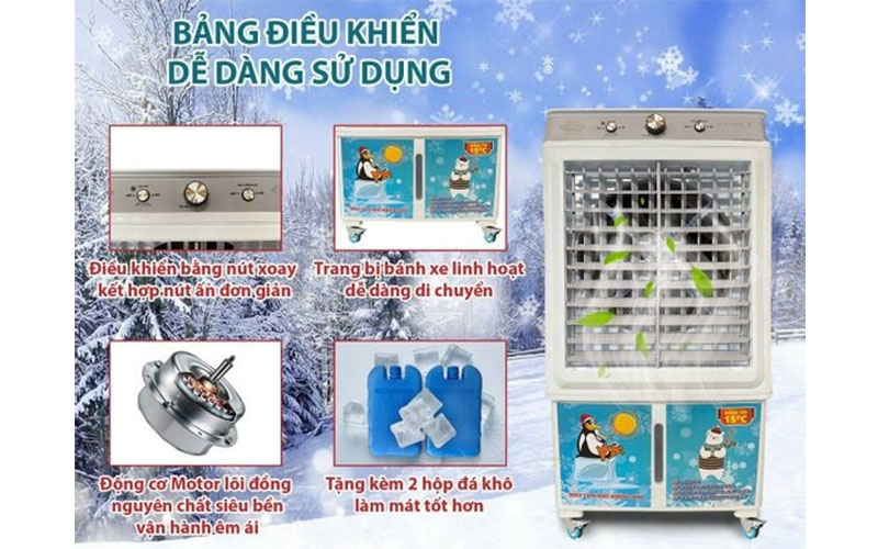 Máy làm mát không khí Ladomax HA-1850 - Hàng chính hãng