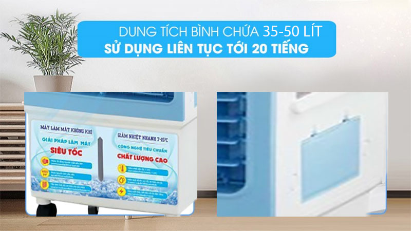 Máy làm mát không khí Ladomax KS-4800R - Hàng chính hãng