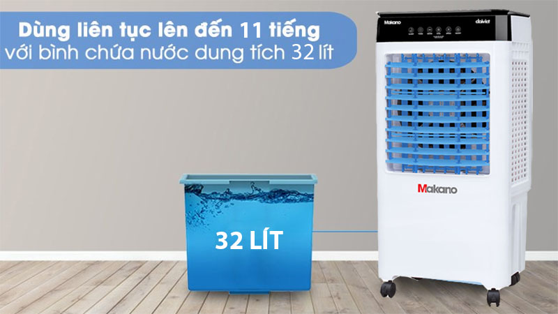 Máy làm mát không khí Makano MKA-03500B - Hàng chính hãng