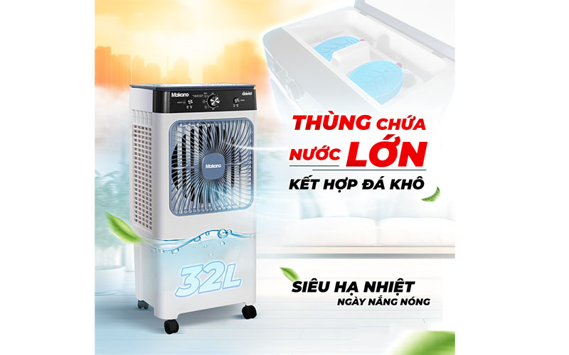 Máy làm mát không khí Makano MM101 - Hàng chính hãng