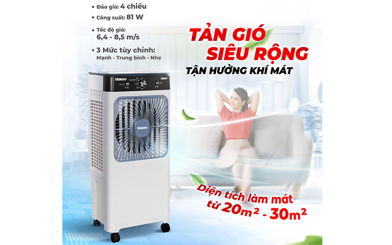 Máy làm mát không khí Makano MM101 - Hàng chính hãng