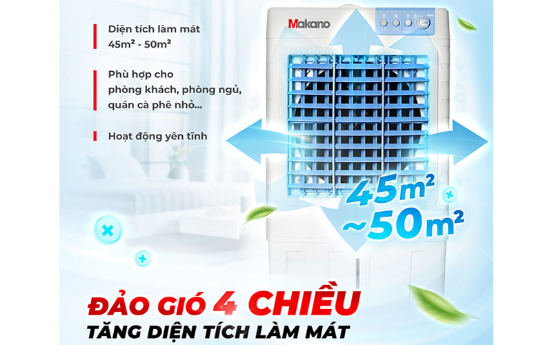 Máy làm mát không khí Makano MM103 - Hàng chính hãng