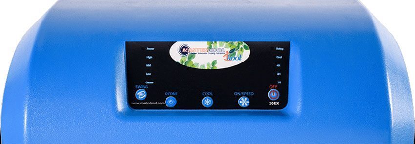 Bảng điều khiển của máy làm mát không khí Masterkool MIK-20EX 