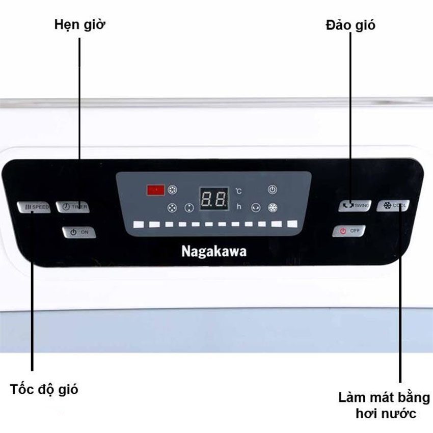 Máy làm mát không khí Nagakawa NFC1102 - Hàng chính hãng