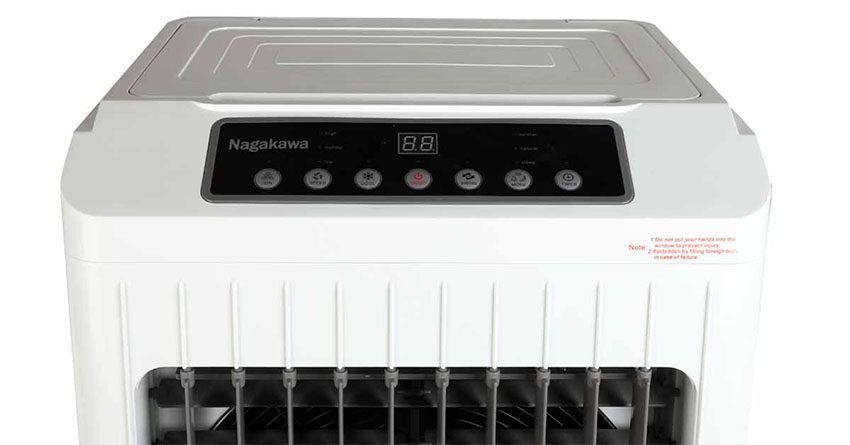 Bảng điều khiển của máy làm mát không khí Nagakawa NFC452