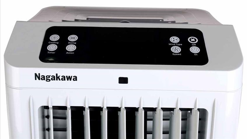 Bảng điều khiển của máy làm mát không khí Nagakawa NFC502