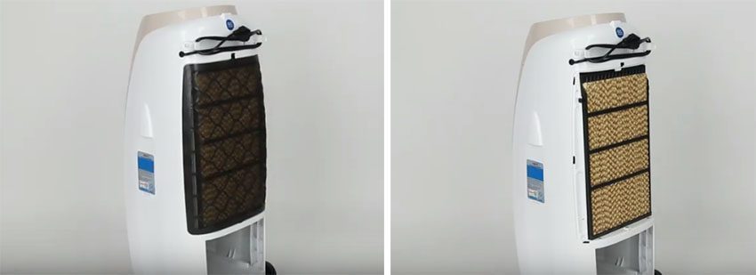 Máy làm mát không khí Nakami NKM-01500B với tấm làm mát Cooling Pad