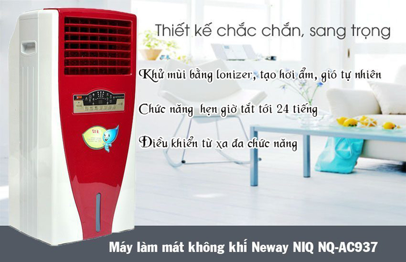 Quạt hơi nước cao cấp Neway NIQ NQ-AC 937 - Hàng chính hãng