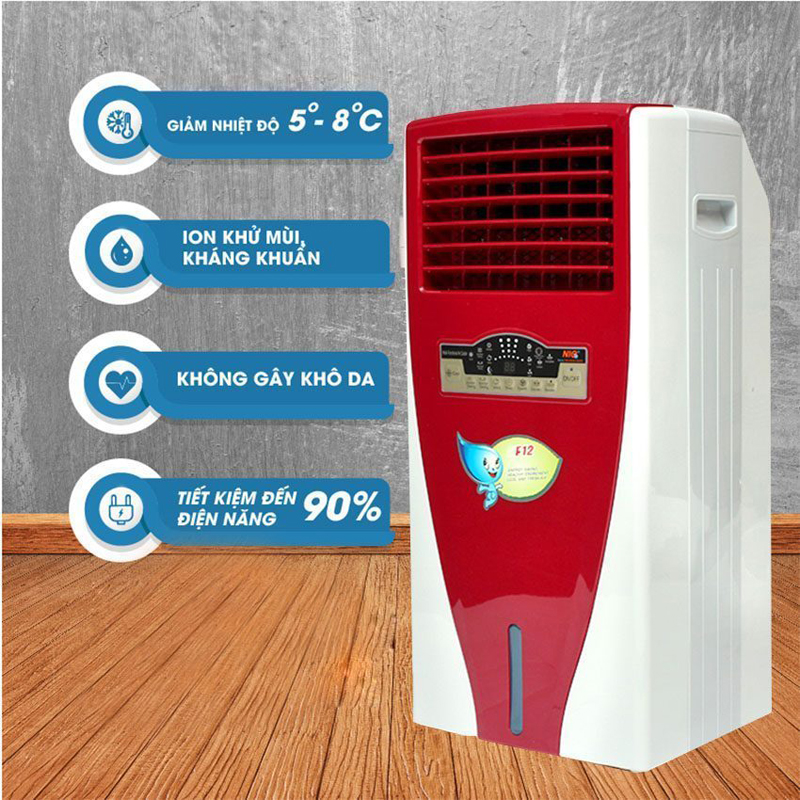 Quạt hơi nước cao cấp Neway NIQ NQ-AC 937 - Hàng chính hãng