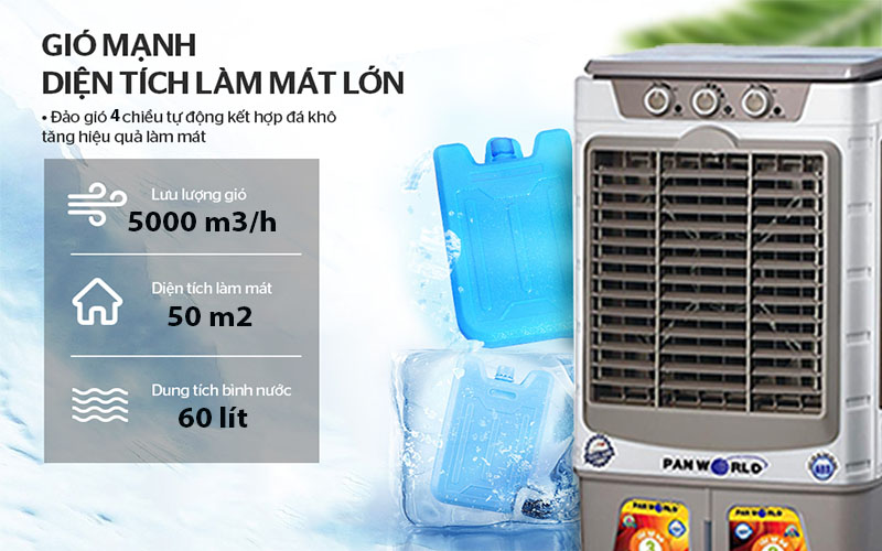 Máy làm mát không khí Panworld PW-1303 - Hàng chính hãng