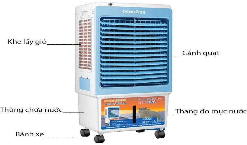 Máy làm mát không khí Penhose PH-45AN - Hàng chính hãng