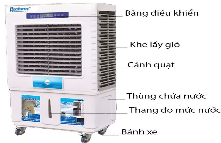 Máy làm mát không khí Penhose PH-6700 - Hàng chính hãng