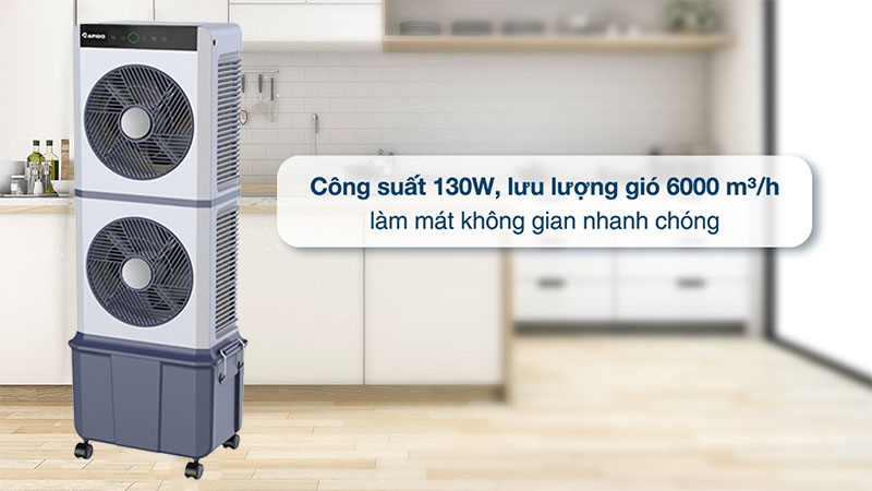 Máy làm mát không khí Rapido Twin-D - Hàng chính hãng