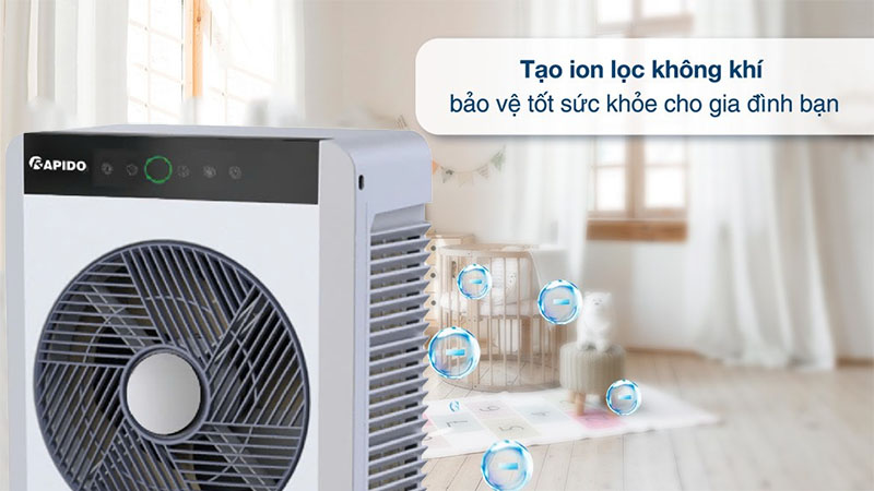 Máy làm mát không khí Rapido Twin-D - Hàng chính hãng
