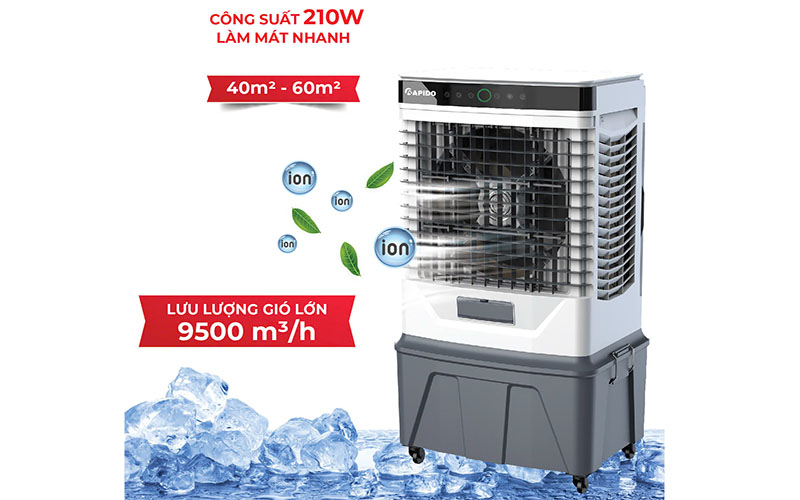 Máy làm mát không khí Rapido Windy-D - Hàng chính hãng