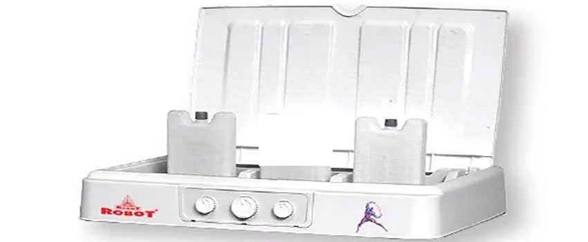 Ngăn để đá khô của Máy làm mát không khí Robot RB230ME